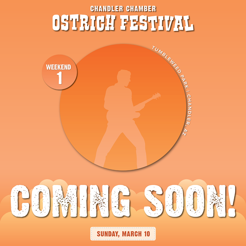 Ostrich Festival Music & Concerts Main Stage Lineup